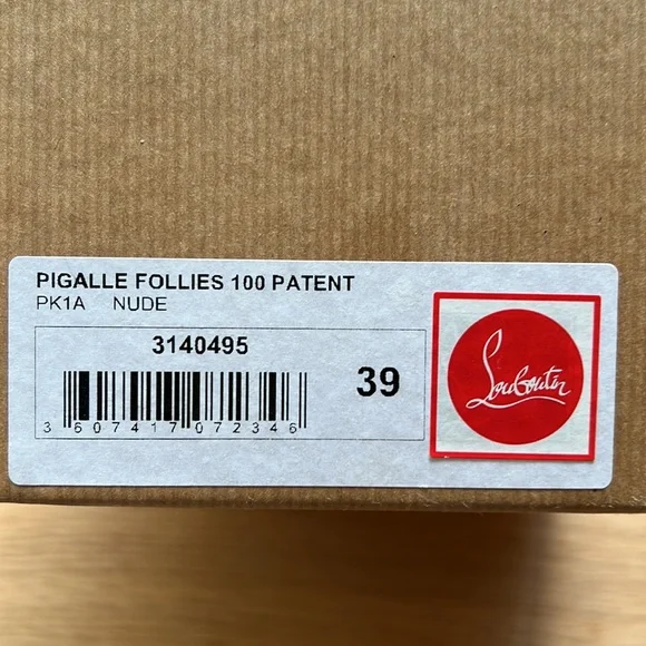Christian Louboutin - Nude Pigalle Follies *WORN ONCE* - Picture 8 of 8